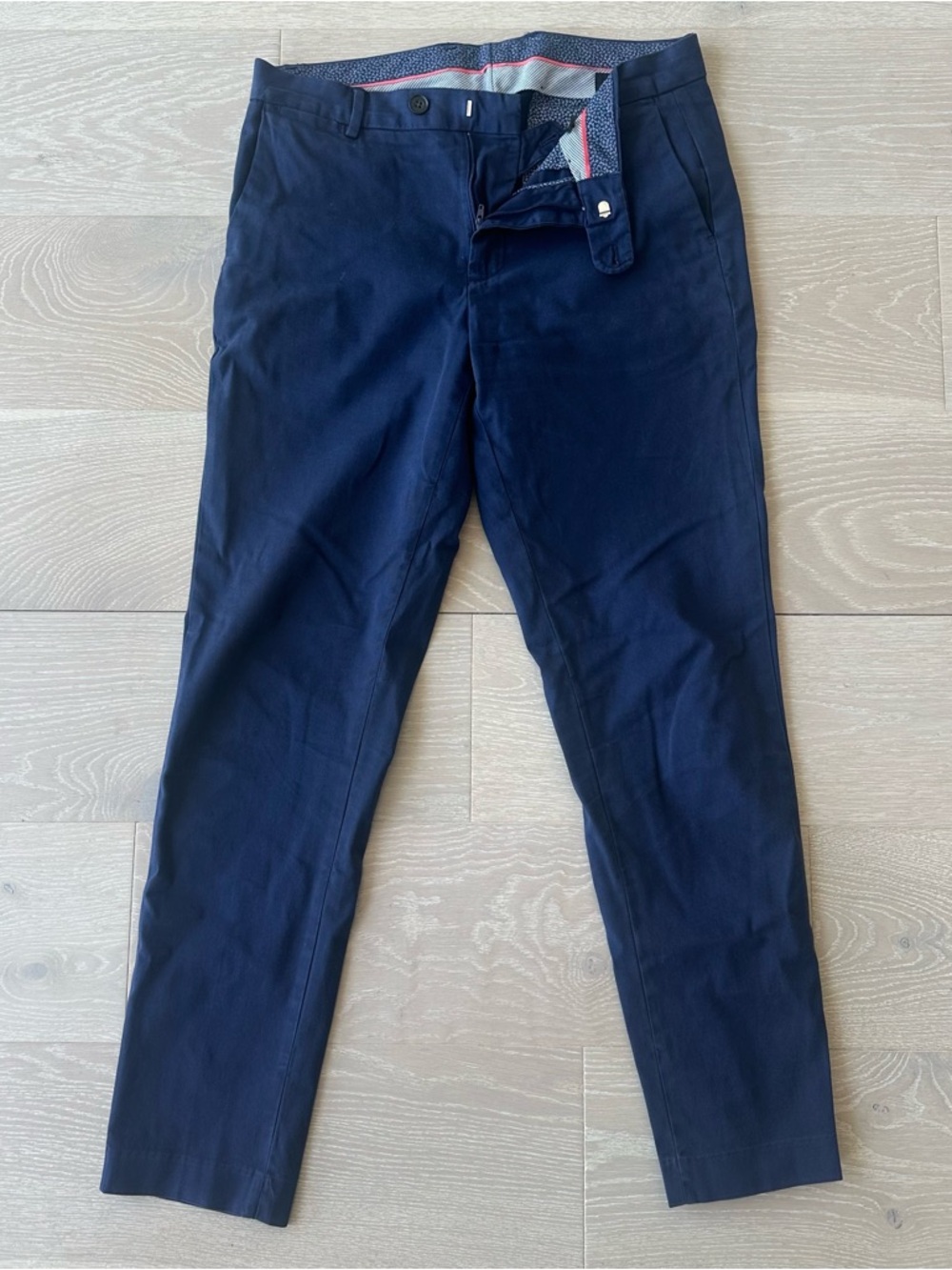 Bonobos Men's 32x32 Slim Taper Fit Navy Chino Pants